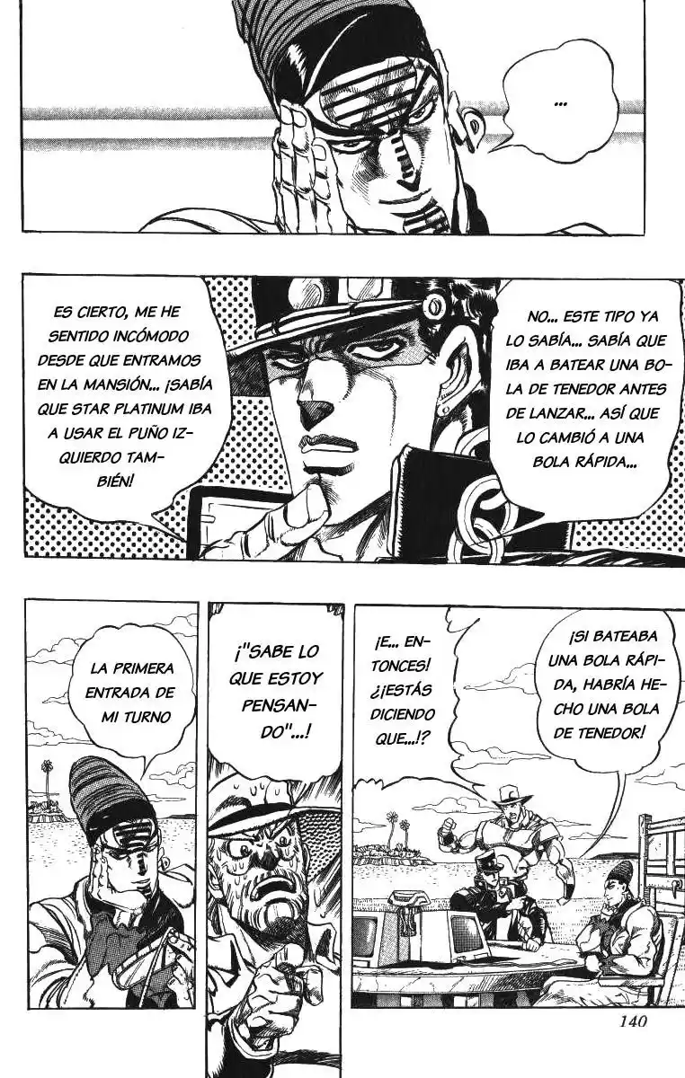 JoJo's Bizarre Adventure Parte 3: Stardust Crusaders Capitulo 122: D'Arby el Jugador, Parte 9 página 14