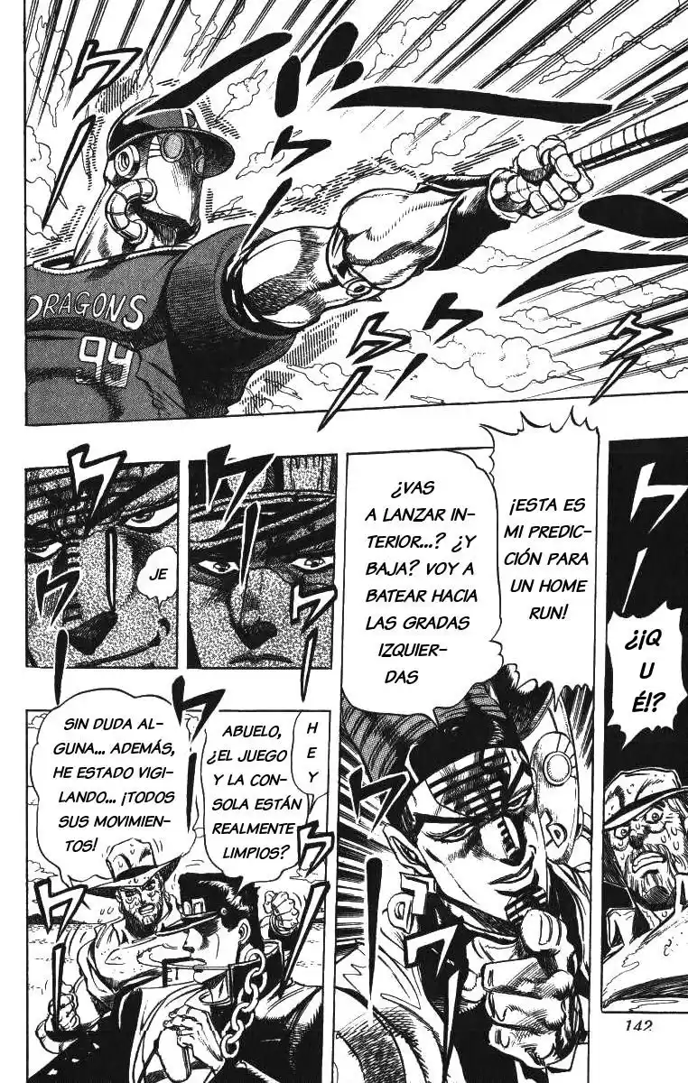 JoJo's Bizarre Adventure Parte 3: Stardust Crusaders Capitulo 122: D'Arby el Jugador, Parte 9 página 16