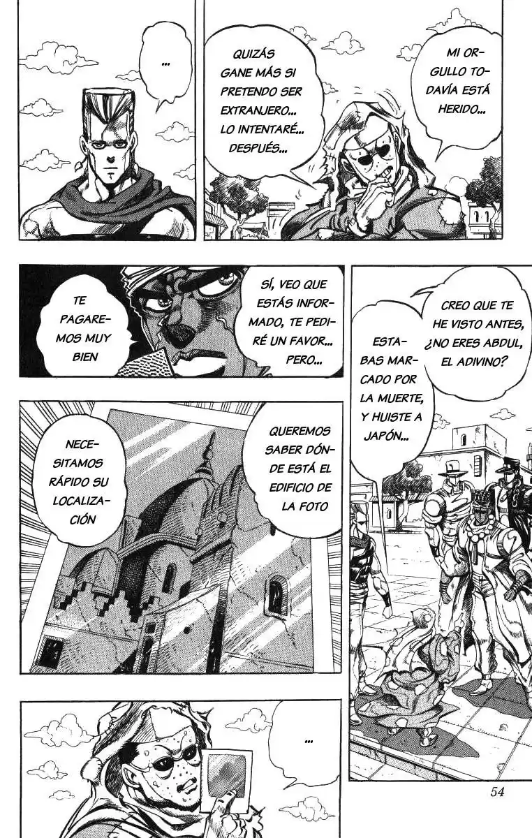 JoJo's Bizarre Adventure Parte 3: Stardust Crusaders Capitulo 109: El Guardián del Infierno, Pet Shop, Parte 1 página 6