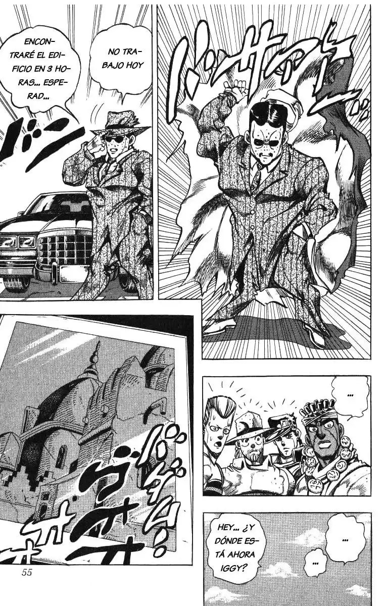 JoJo's Bizarre Adventure Parte 3: Stardust Crusaders Capitulo 109: El Guardián del Infierno, Pet Shop, Parte 1 página 7