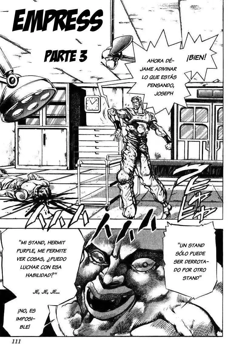 JoJo's Bizarre Adventure Parte 3: Stardust Crusaders Capitulo 35: Empress, Parte 3 página 1