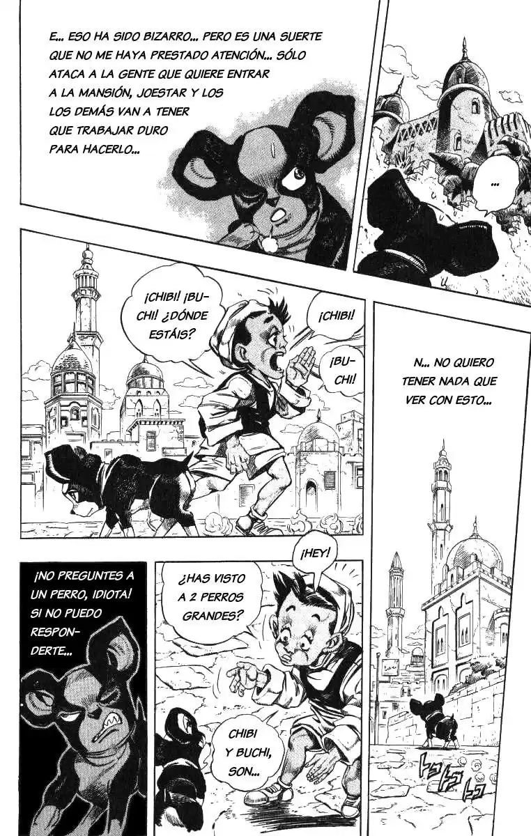 JoJo's Bizarre Adventure Parte 3: Stardust Crusaders Capitulo 110: El Guardián del Infierno, Pet Shop, Parte 2 página 11