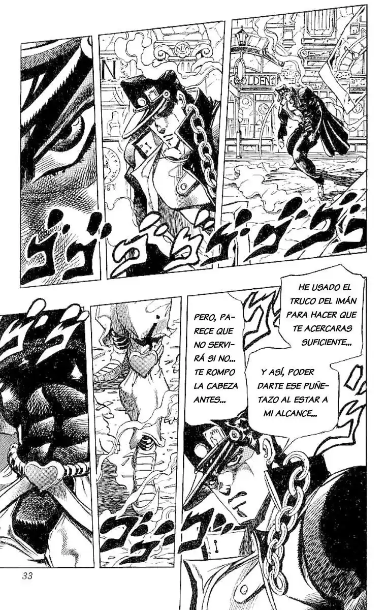 JoJo's Bizarre Adventure Parte 3: Stardust Crusaders Capitulo 145: El Mundo de DIO, Parte 12 página 6