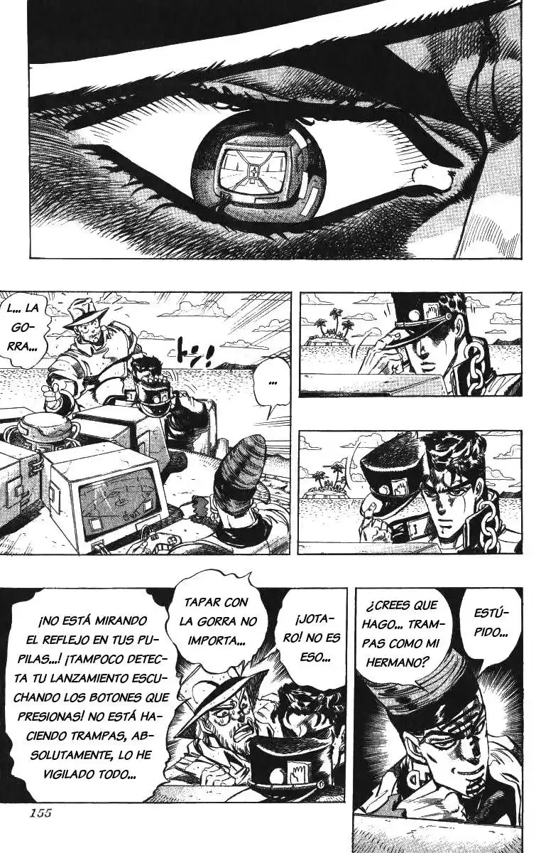 JoJo's Bizarre Adventure Parte 3: Stardust Crusaders Capitulo 123: D'Arby el Jugador, Parte 10 página 6