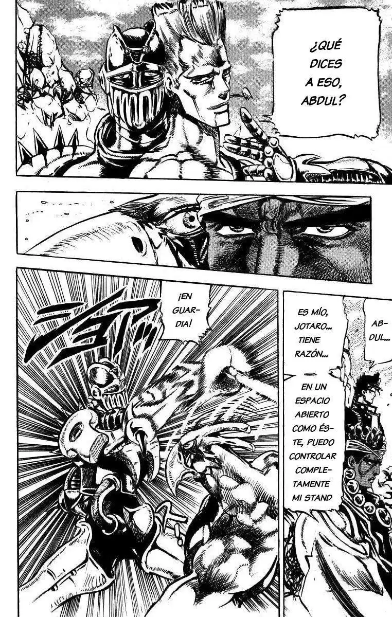 JoJo's Bizarre Adventure Parte 3: Stardust Crusaders Capitulo 12: Silver Chariot, Parte 2 página 7