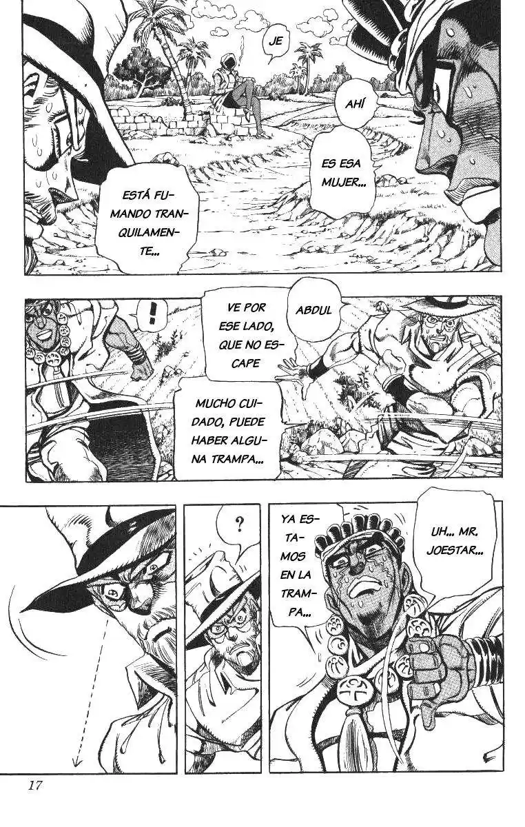 JoJo's Bizarre Adventure Parte 3: Stardust Crusaders Capitulo 89: "Bastet" Mariah, Parte 4 página 11