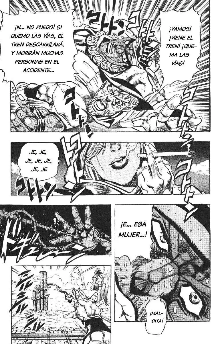 JoJo's Bizarre Adventure Parte 3: Stardust Crusaders Capitulo 89: "Bastet" Mariah, Parte 4 página 15