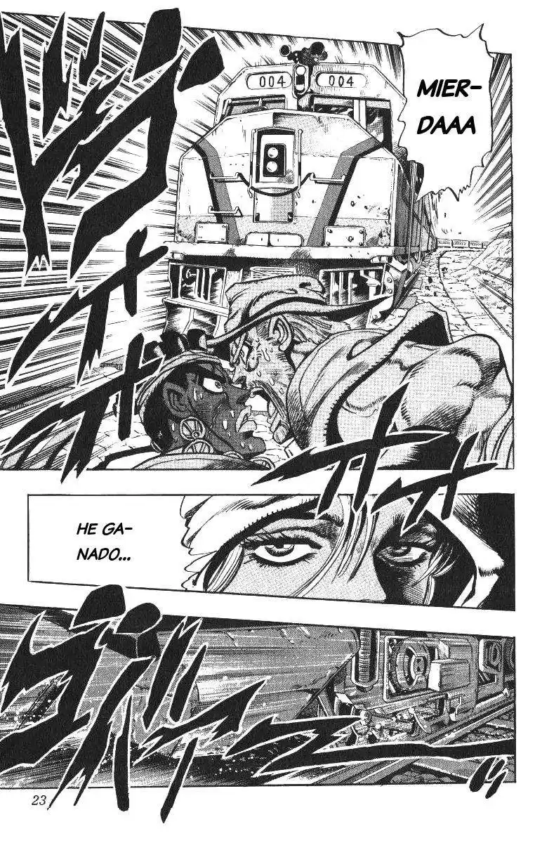 JoJo's Bizarre Adventure Parte 3: Stardust Crusaders Capitulo 89: "Bastet" Mariah, Parte 4 página 17