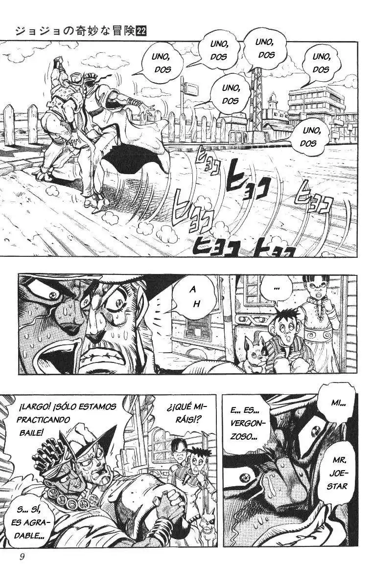 JoJo's Bizarre Adventure Parte 3: Stardust Crusaders Capitulo 89: "Bastet" Mariah, Parte 4 página 3