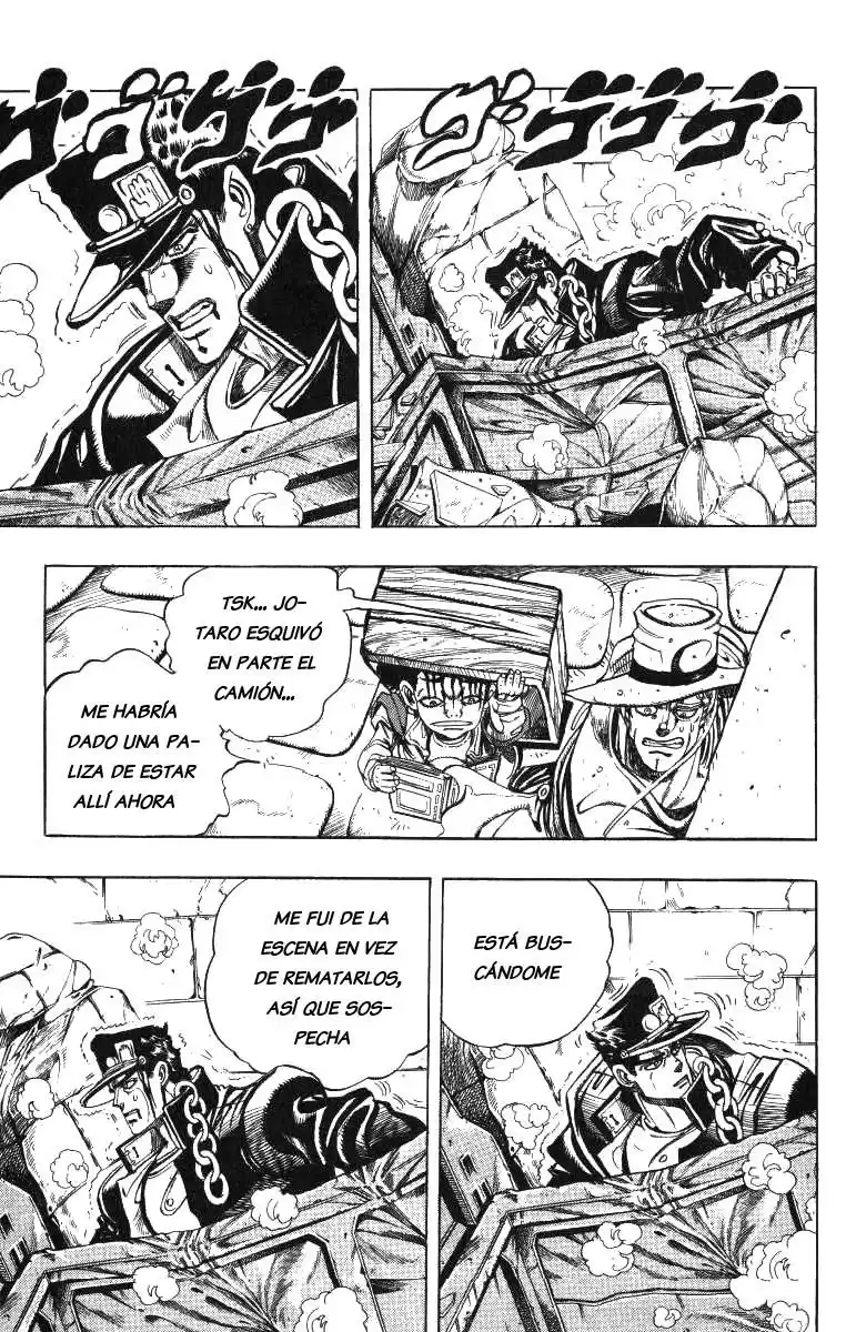 JoJo's Bizarre Adventure Parte 3: Stardust Crusaders Capitulo 107: Hol Horse y Boingo, Parte 4 página 4