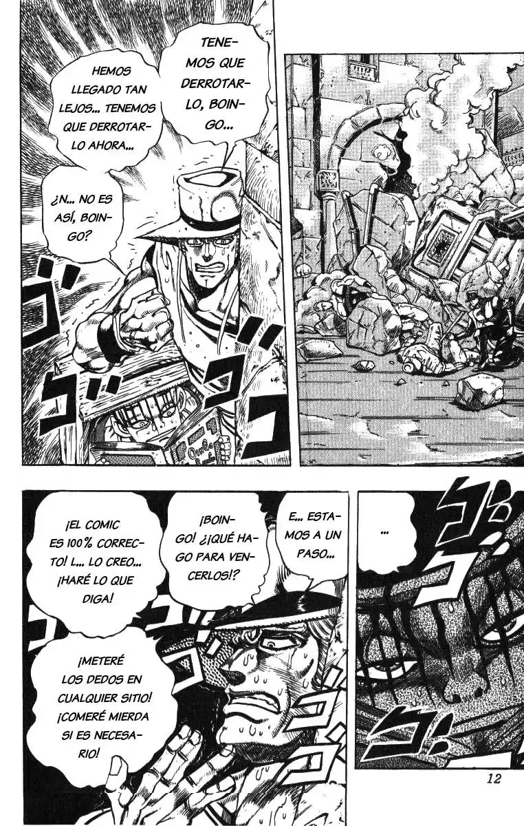 JoJo's Bizarre Adventure Parte 3: Stardust Crusaders Capitulo 107: Hol Horse y Boingo, Parte 4 página 5