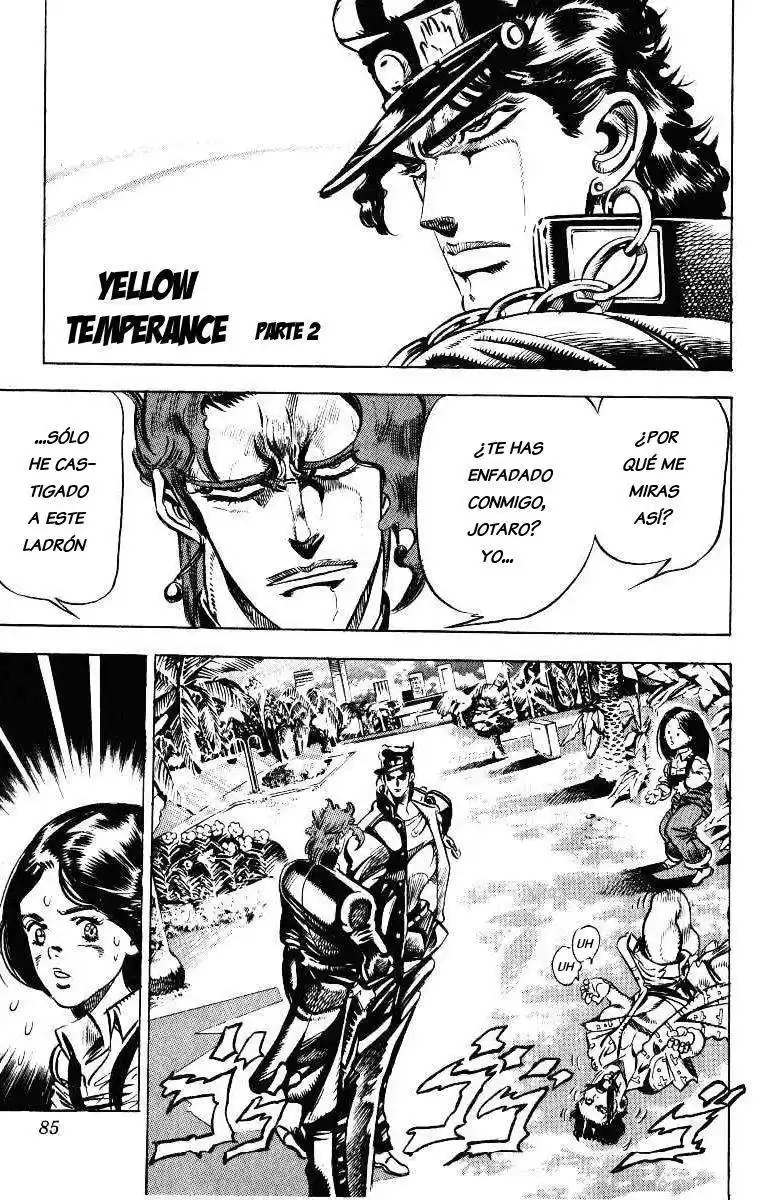 JoJo's Bizarre Adventure Parte 3: Stardust Crusaders Capitulo 24: Yellow Temperance, Parte 2 página 1