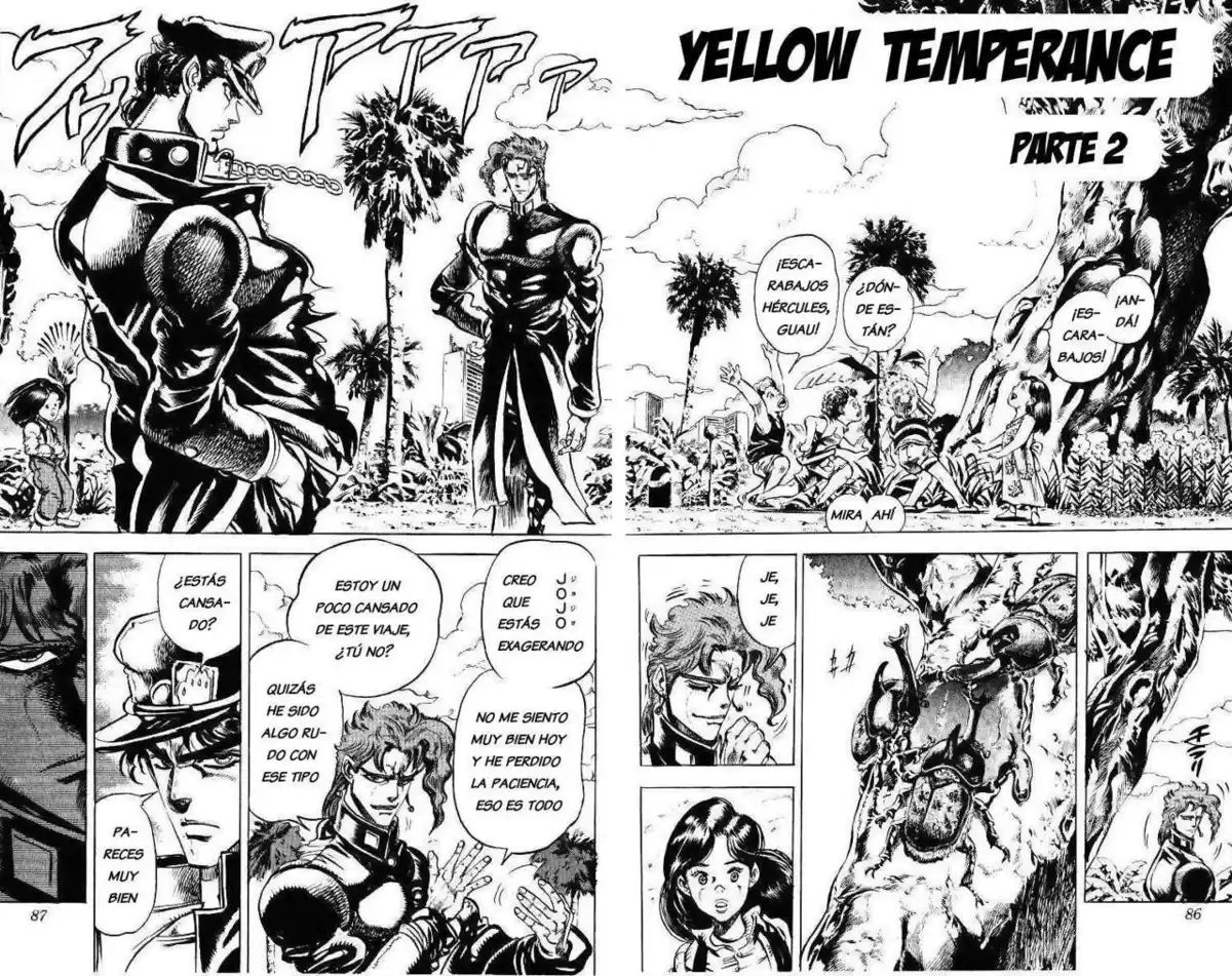 JoJo's Bizarre Adventure Parte 3: Stardust Crusaders Capitulo 24: Yellow Temperance, Parte 2 página 2