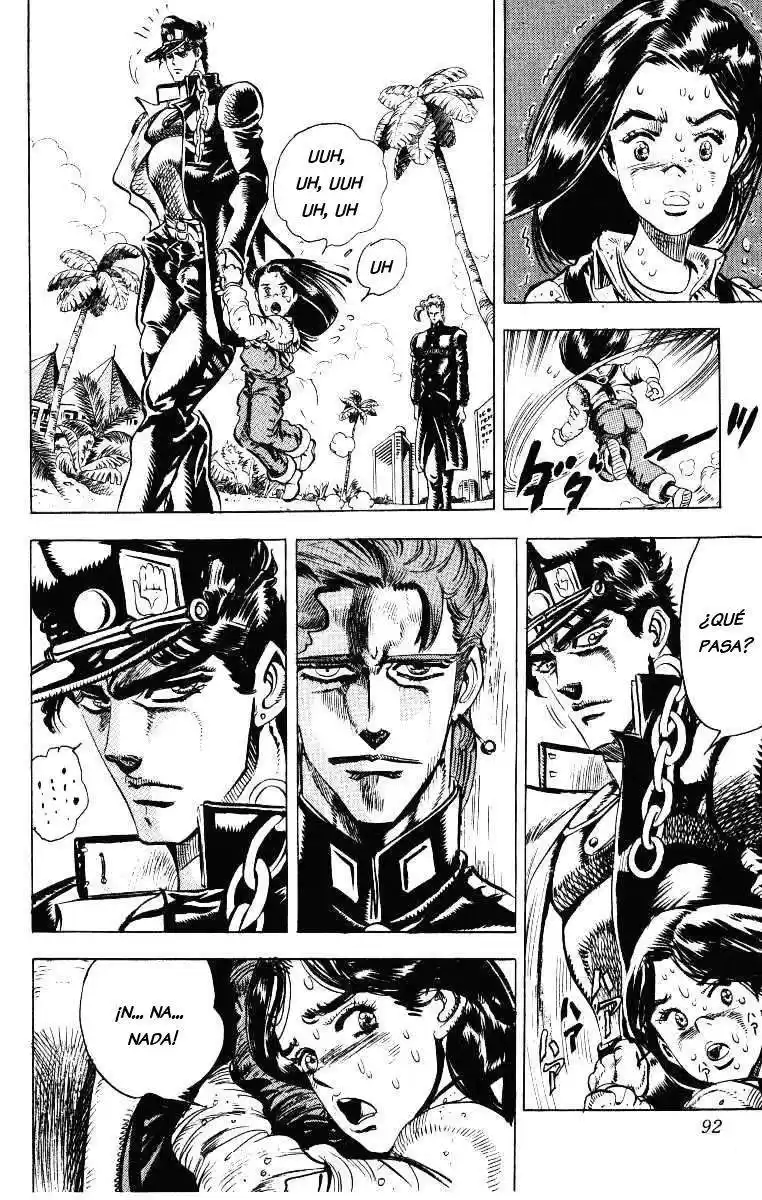 JoJo's Bizarre Adventure Parte 3: Stardust Crusaders Capitulo 24: Yellow Temperance, Parte 2 página 7