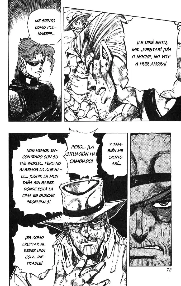 JoJo's Bizarre Adventure Parte 3: Stardust Crusaders Capitulo 137: El Mundo de DIO, Parte 4 página 8