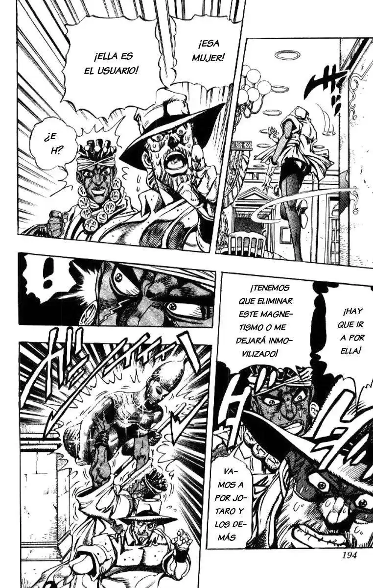 JoJo's Bizarre Adventure Parte 3: Stardust Crusaders Capitulo 88: "Bastet" Mariah, Parte 3 página 8