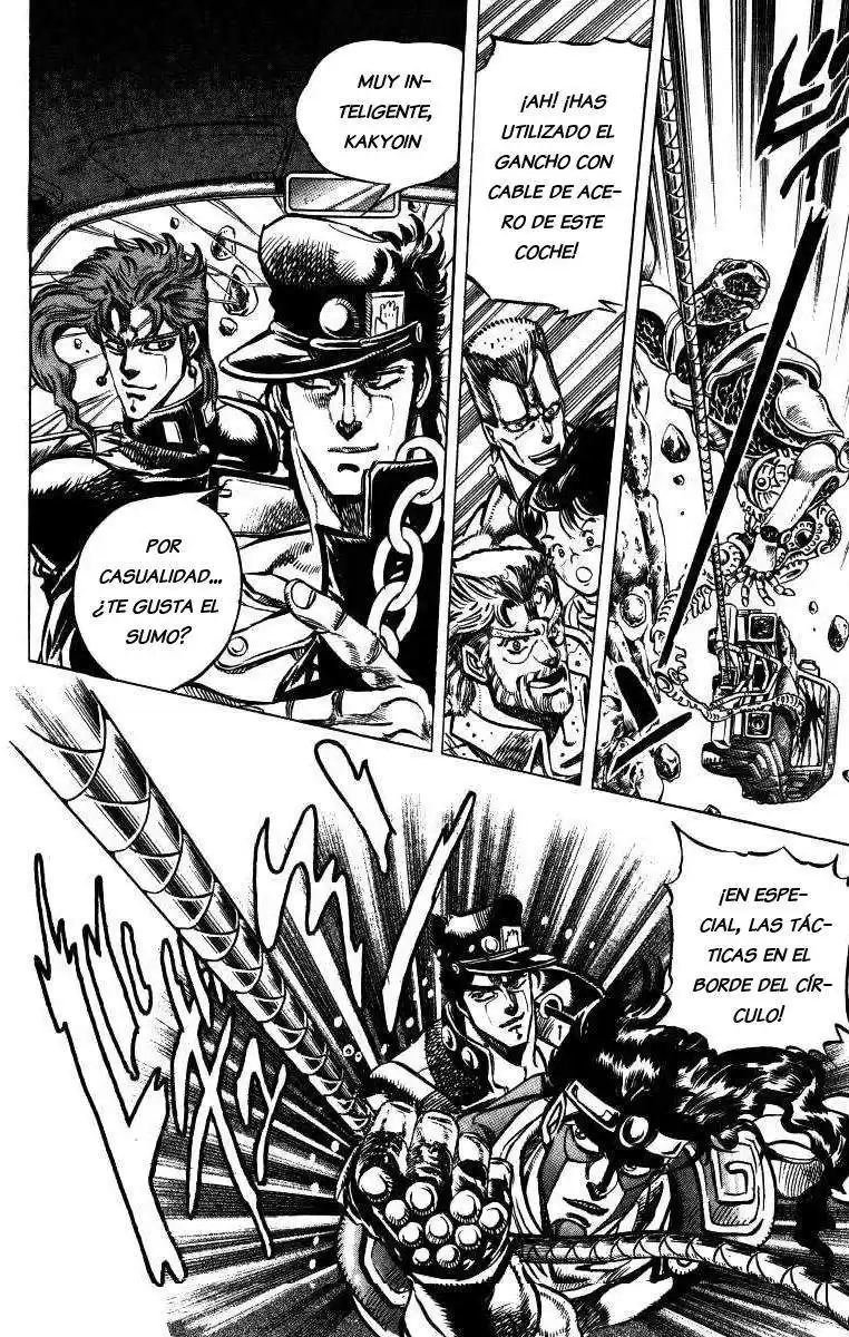 JoJo's Bizarre Adventure Parte 3: Stardust Crusaders Capitulo 39: Wheel of Fortune, Parte 3 página 6