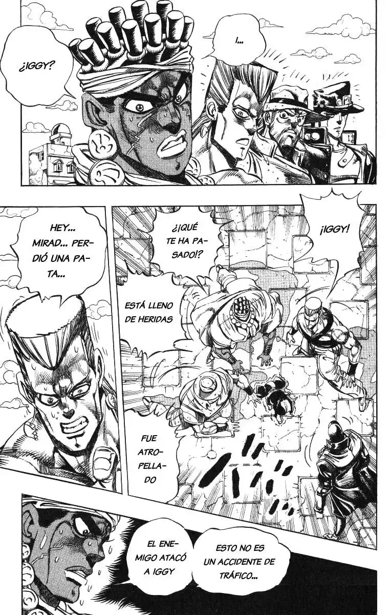 JoJo's Bizarre Adventure Parte 3: Stardust Crusaders Capitulo 114: D'Arby el Jugador, Parte 1 página 3