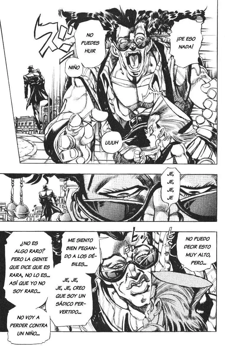 JoJo's Bizarre Adventure Parte 3: Stardust Crusaders Capitulo 93: "Sethan" Alessi, Parte 2 página 3