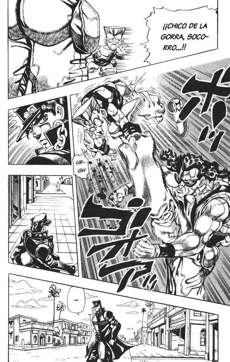 JoJo's Bizarre Adventure Parte 3: Stardust Crusaders Capitulo 93: "Sethan" Alessi, Parte 2 página 4