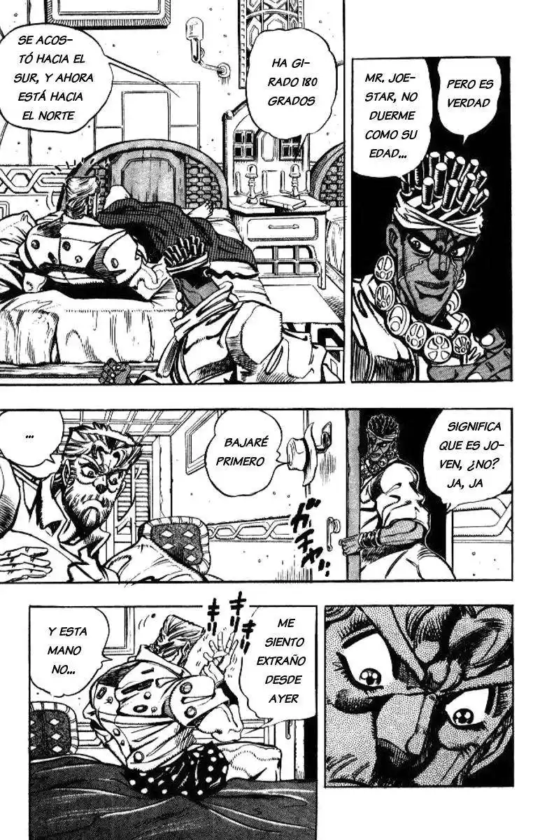 JoJo's Bizarre Adventure Parte 3: Stardust Crusaders Capitulo 87: "Bastet" Mariah, Parte 2 página 3