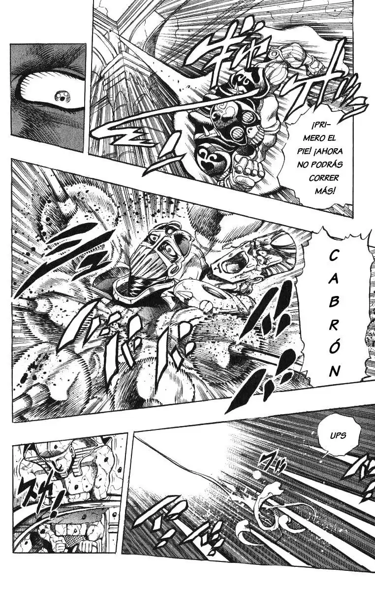 JoJo's Bizarre Adventure Parte 3: Stardust Crusaders Capitulo 128: El Miasma del Vacío, Vanilla Ice, Parte 4 página 13