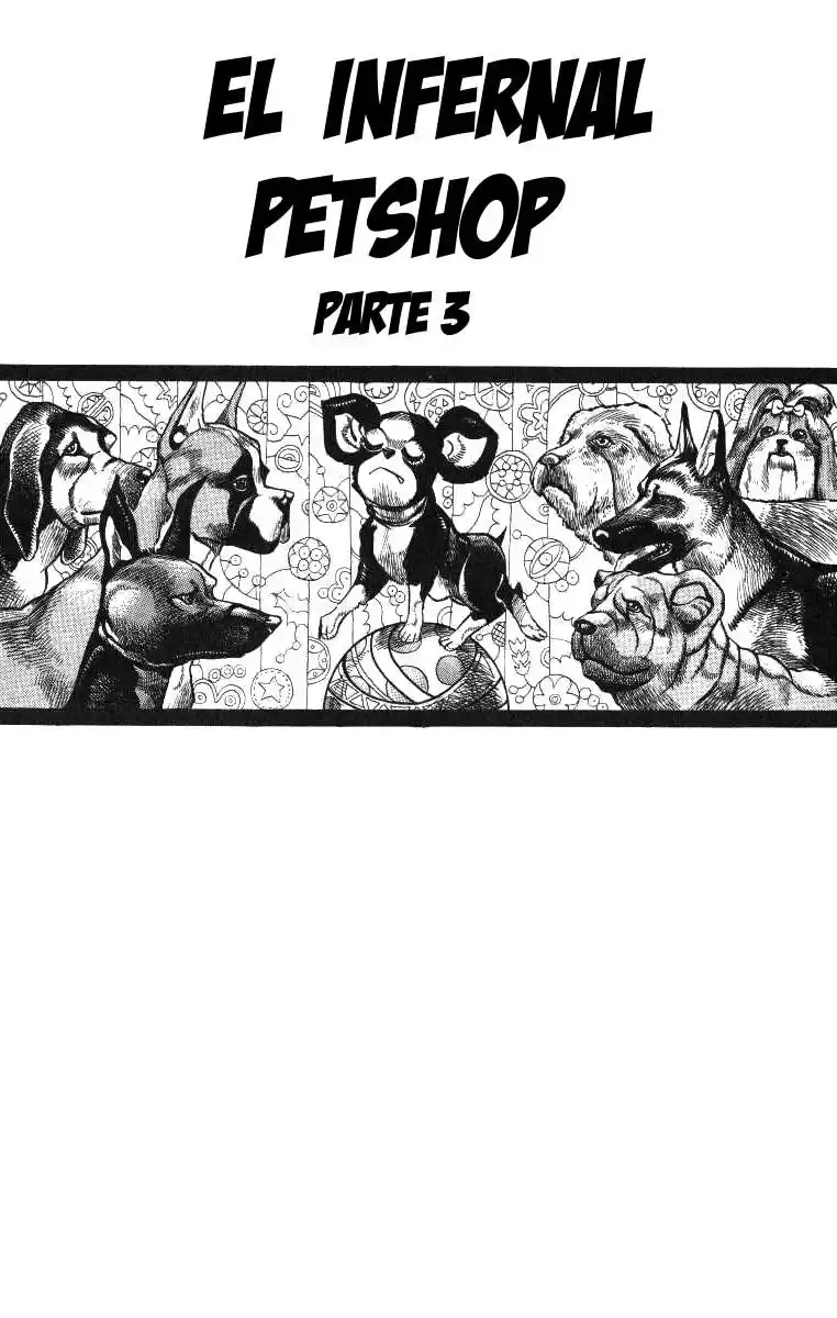 JoJo's Bizarre Adventure Parte 3: Stardust Crusaders Capitulo 111: El Guardián del Infierno, Pet Shop, Parte 3 página 1