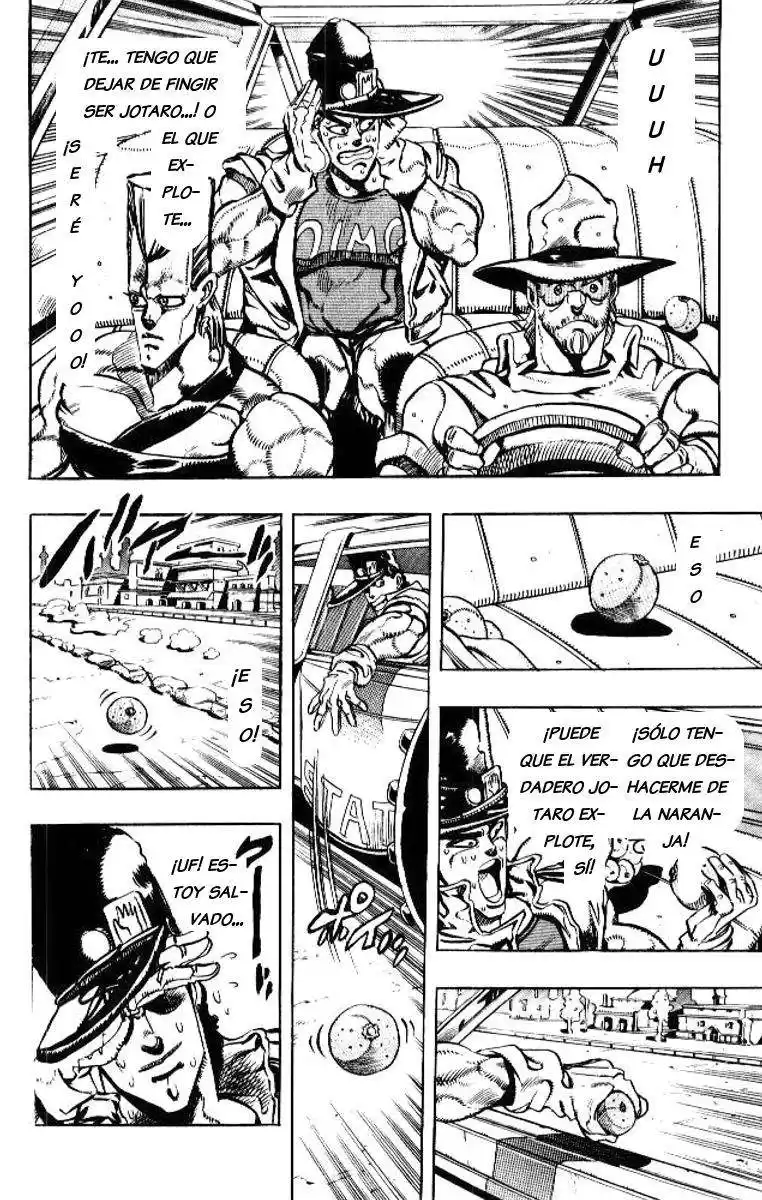 JoJo's Bizarre Adventure Parte 3: Stardust Crusaders Capitulo 78: "Khnum" Oingo y "Tohth" Boingo, Parte 3 página 10