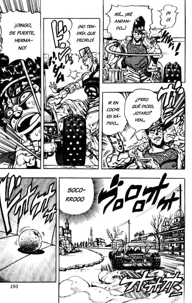 JoJo's Bizarre Adventure Parte 3: Stardust Crusaders Capitulo 78: "Khnum" Oingo y "Tohth" Boingo, Parte 3 página 9