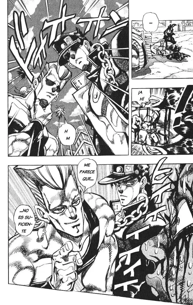 JoJo's Bizarre Adventure Parte 3: Stardust Crusaders Capitulo 96: "Sethan" Alessi, Parte 5 página 12