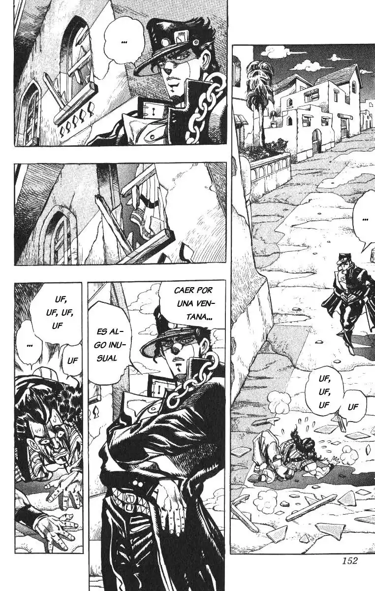 JoJo's Bizarre Adventure Parte 3: Stardust Crusaders Capitulo 96: "Sethan" Alessi, Parte 5 página 2