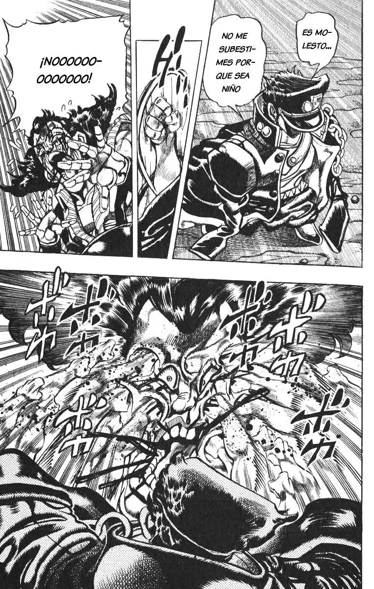 JoJo's Bizarre Adventure Parte 3: Stardust Crusaders Capitulo 96: "Sethan" Alessi, Parte 5 página 9