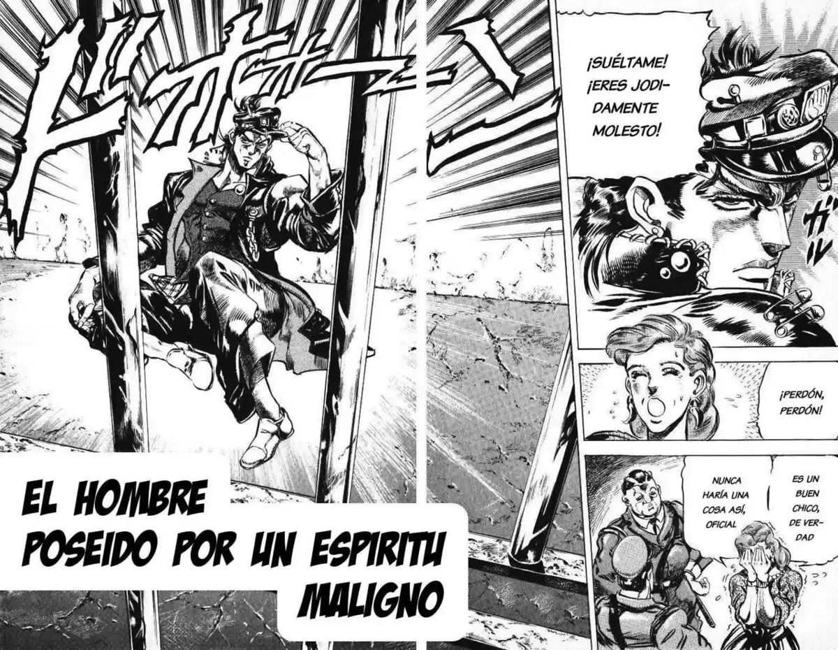 JoJo's Bizarre Adventure Parte 3: Stardust Crusaders Capitulo 1: Jotaro Kujo, Parte 1 página 2