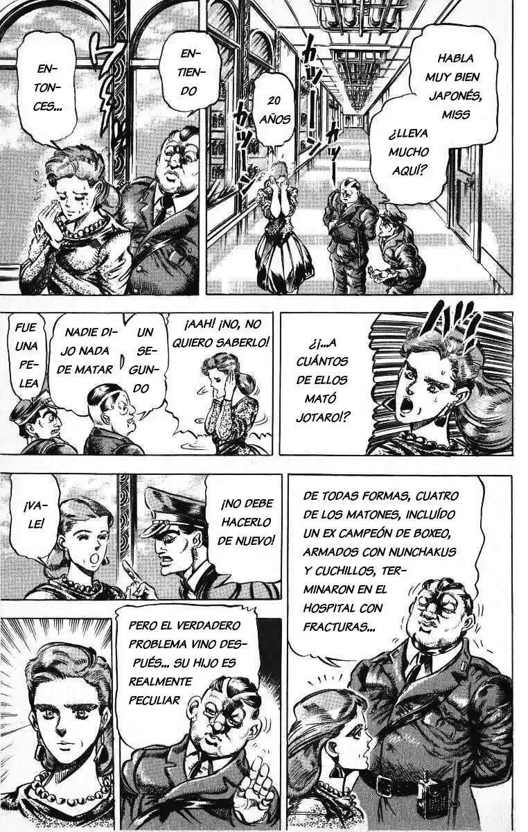 JoJo's Bizarre Adventure Parte 3: Stardust Crusaders Capitulo 1: Jotaro Kujo, Parte 1 página 4