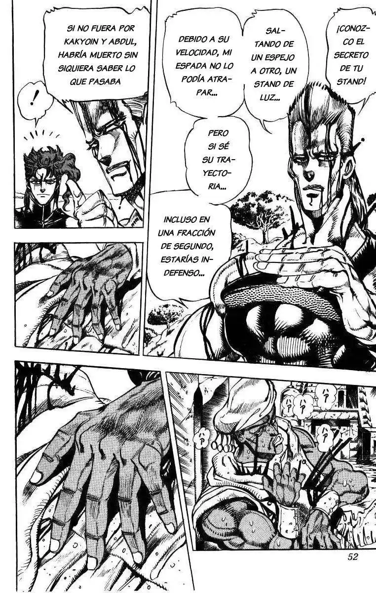 JoJo's Bizarre Adventure Parte 3: Stardust Crusaders Capitulo 32: Emperor y Hanged Man, Parte 6 página 3