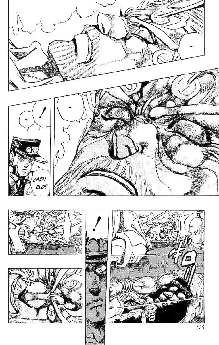 JoJo's Bizarre Adventure Parte 3: Stardust Crusaders Capitulo 152: El Viaje Lejano, Adiós Amigos página 8