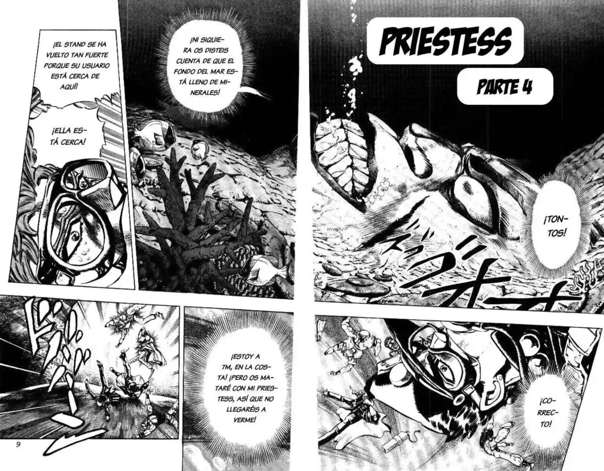 JoJo's Bizarre Adventure Parte 3: Stardust Crusaders Capitulo 69: High Priestess, Parte 4 página 2