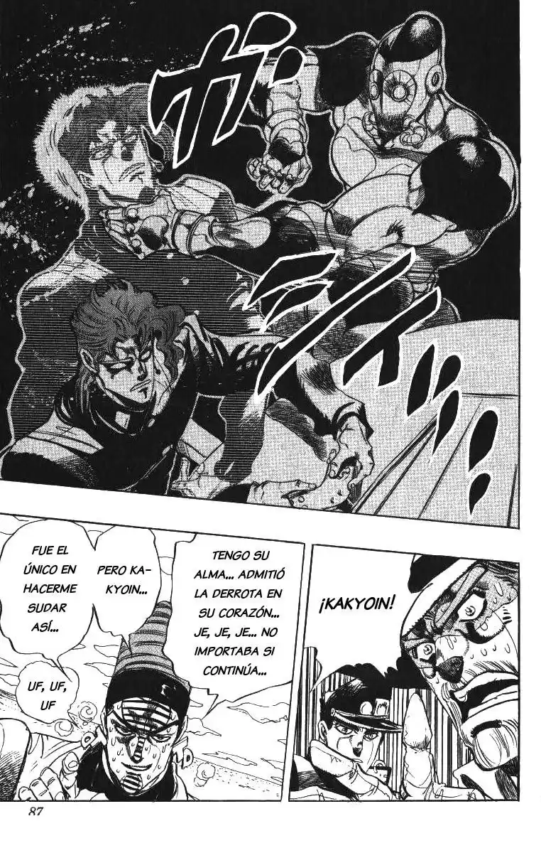 JoJo's Bizarre Adventure Parte 3: Stardust Crusaders Capitulo 119: D'Arby el Jugador, Parte 6 página 18