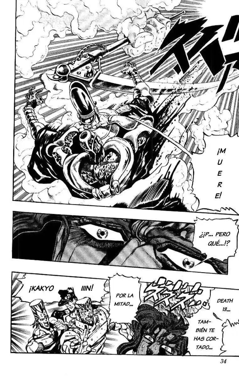 JoJo's Bizarre Adventure Parte 3: Stardust Crusaders Capitulo 60: Death Thirteen, Parte 6 página 8