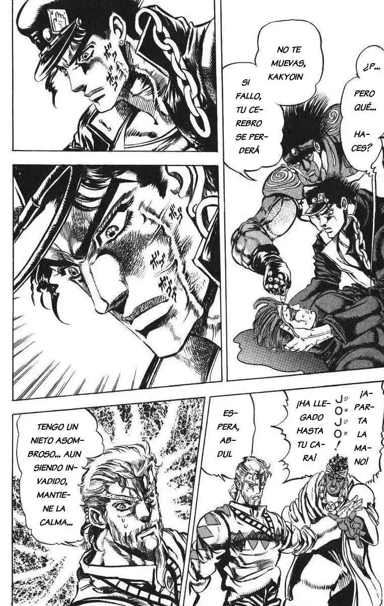 JoJo's Bizarre Adventure Parte 3: Stardust Crusaders Capitulo 7: Noriaki Kakyoin, Parte 3 página 14