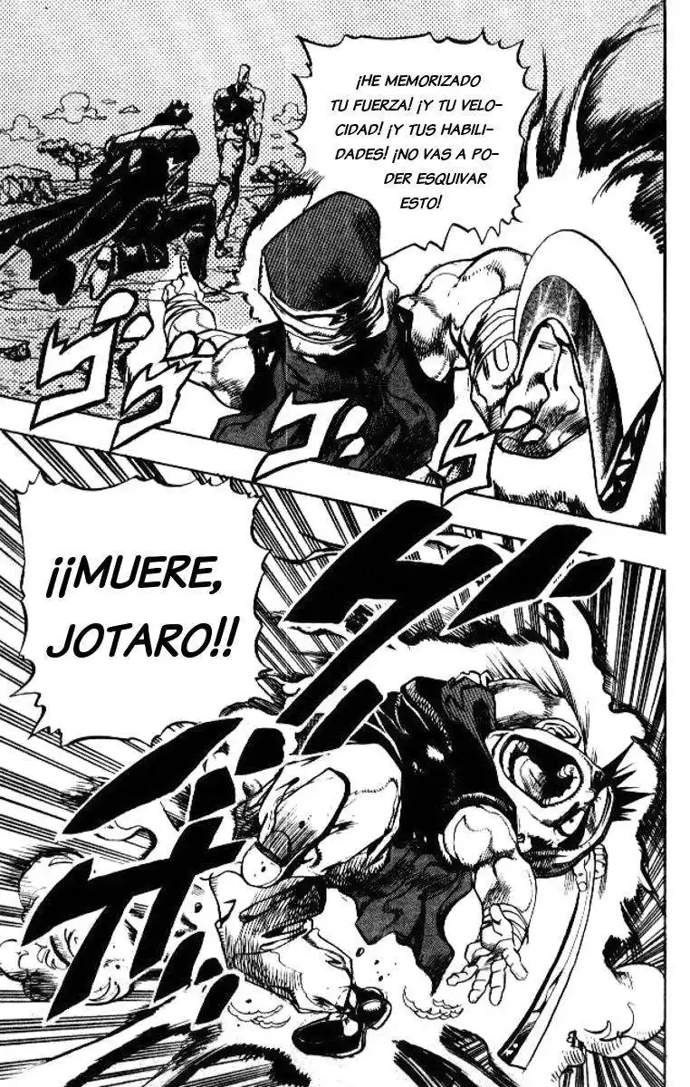 JoJo's Bizarre Adventure Parte 3: Stardust Crusaders Capitulo 85: Anubis, Parte 6 página 10