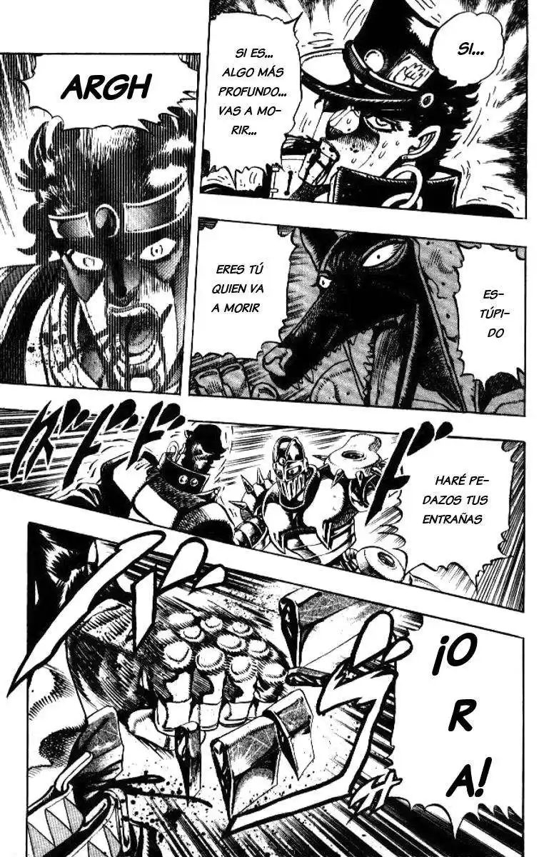 JoJo's Bizarre Adventure Parte 3: Stardust Crusaders Capitulo 85: Anubis, Parte 6 página 3