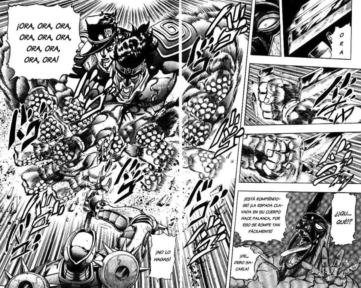 JoJo's Bizarre Adventure Parte 3: Stardust Crusaders Capitulo 85: Anubis, Parte 6 página 4