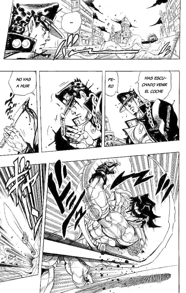 JoJo's Bizarre Adventure Parte 3: Stardust Crusaders Capitulo 148: El Mundo de DIO, Parte 15 página 11