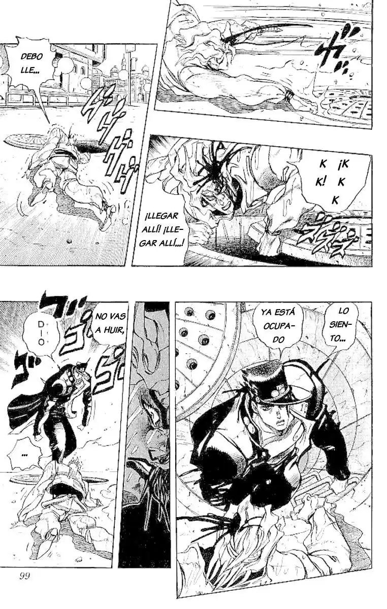 JoJo's Bizarre Adventure Parte 3: Stardust Crusaders Capitulo 148: El Mundo de DIO, Parte 15 página 13