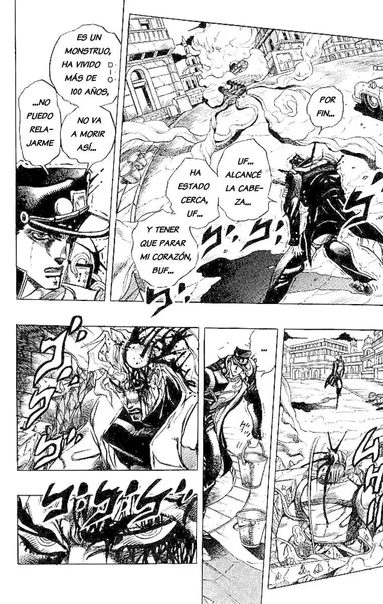 JoJo's Bizarre Adventure Parte 3: Stardust Crusaders Capitulo 148: El Mundo de DIO, Parte 15 página 4