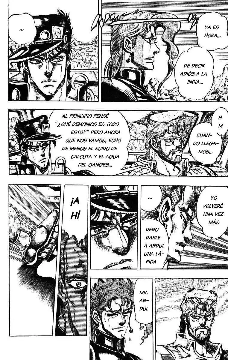 JoJo's Bizarre Adventure Parte 3: Stardust Crusaders Capitulo 37: Wheel of Fortune, Parte 1 página 4