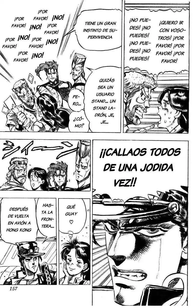 JoJo's Bizarre Adventure Parte 3: Stardust Crusaders Capitulo 37: Wheel of Fortune, Parte 1 página 7