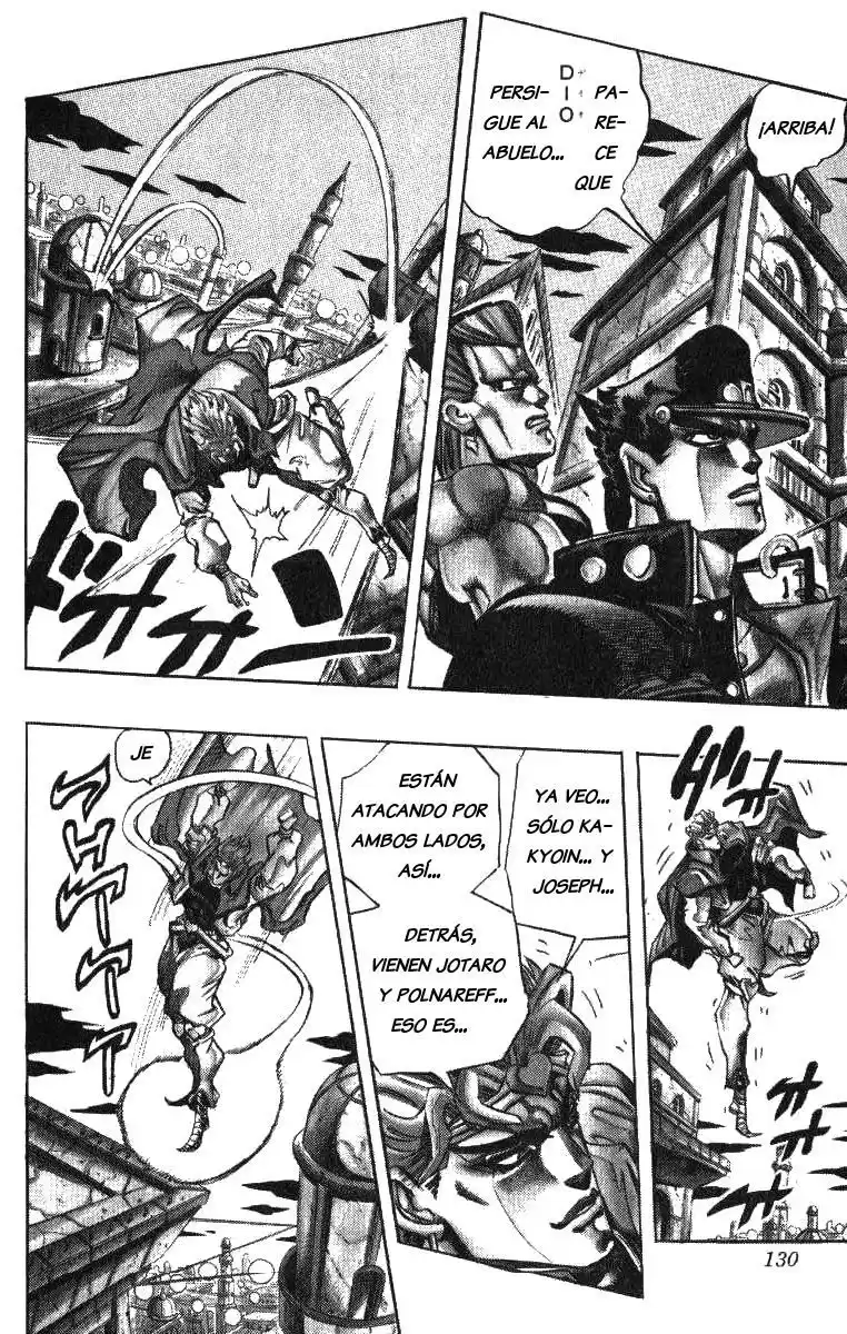 JoJo's Bizarre Adventure Parte 3: Stardust Crusaders Capitulo 140: El Mundo de DIO, Parte 7 página 7