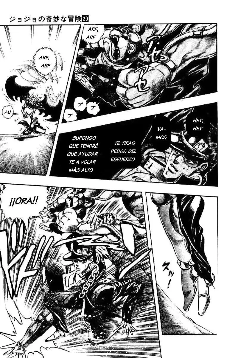 JoJo's Bizarre Adventure Parte 3: Stardust Crusaders Capitulo 74: "The Fool" Iggy y "Geb" N'Doul, Parte 5 página 3